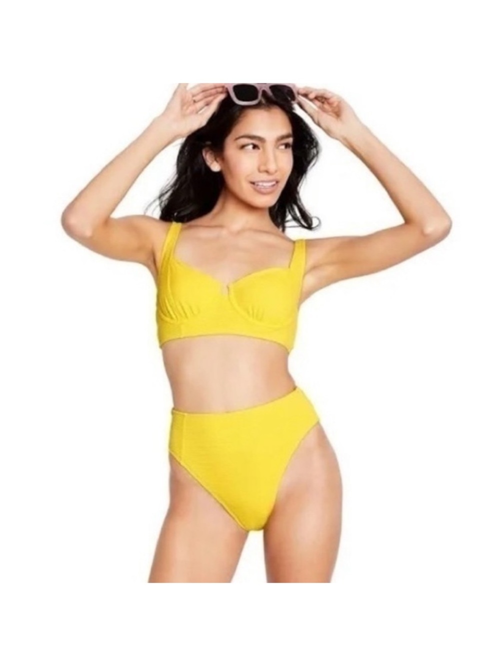 Stoney Clover Lane Yellow High-Waist Bottoms